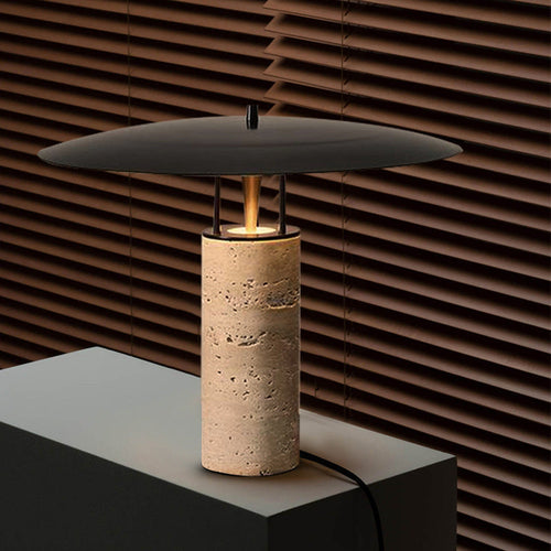 LuxeGlow - Marble Desk Lamp with Timeless Design