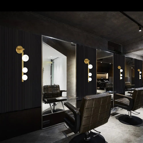 GlowSphere - Modern LED Wall Lamp with Globe Design for Stylish Indoor Lighting