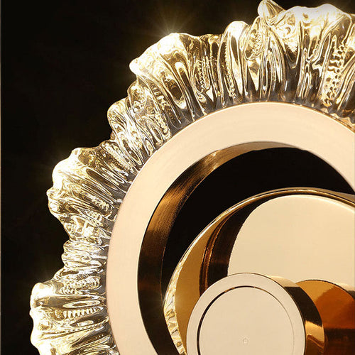SunGlow – Gold LED Wall Lamp