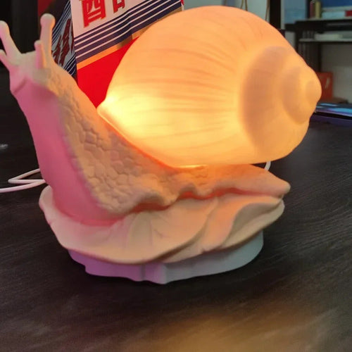 GlowSnail - Dimmable LED Sleep Lamp with Touch Control
