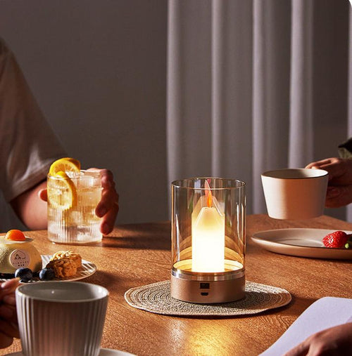 LumiMini – Wireless LED Mini Lamp, Atmospheric Lighting for Dinner, Party and Decoration