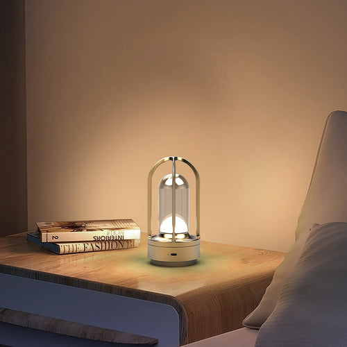 LumiTask - Dimmable LED Desk Lamp with Touch & Wireless Charging