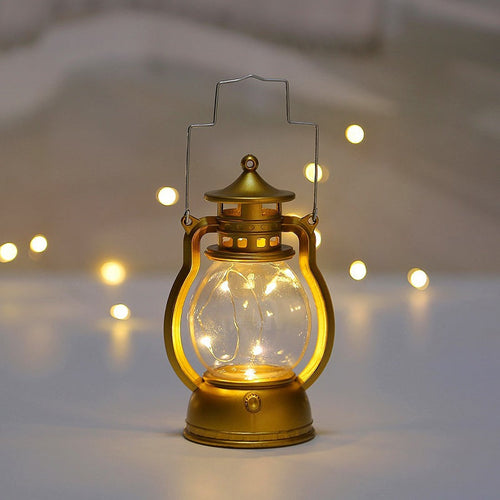 GlowLantern - Wireless LED Hanging Lantern in Antique Style