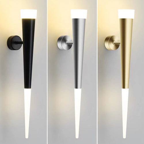 TubeGlow - Minimalist LED Wall Lamp for Living Room and Hallway