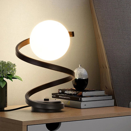LumiNordic – Modern LED Table Lamp in Scandinavian Design, Dimmable Night Light