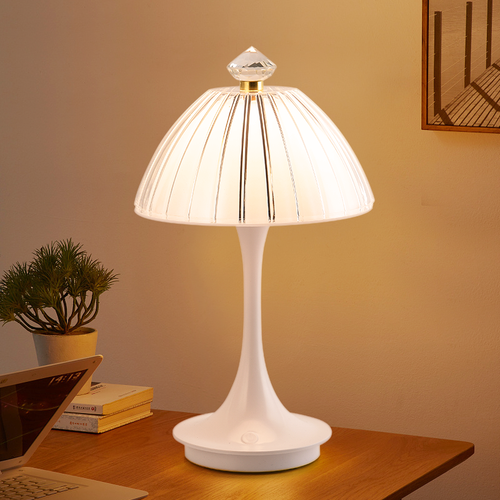 LumiGlow - LED Crystal Bedside Lamp