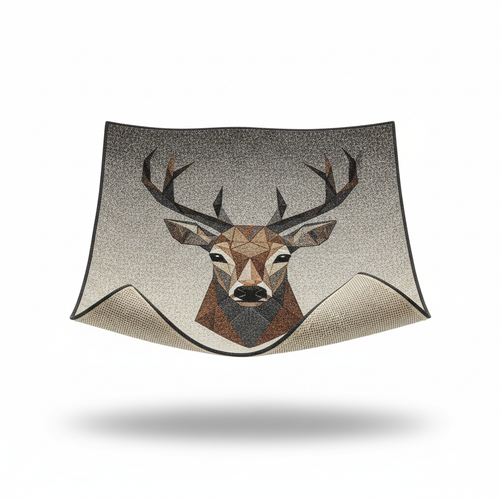 Deer Motif Rug