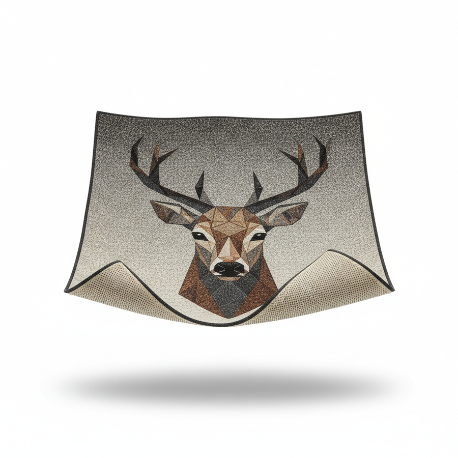 Deer Motif Rug