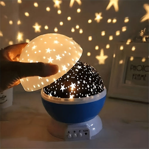 StarryDream - Starry Night Light with 12 Colors and 360° Rotation