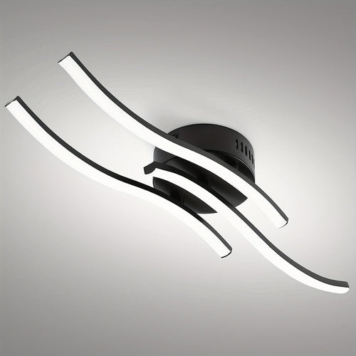 LumaCurve - Dimmable LED Ceiling Light with Elegant Curve Design