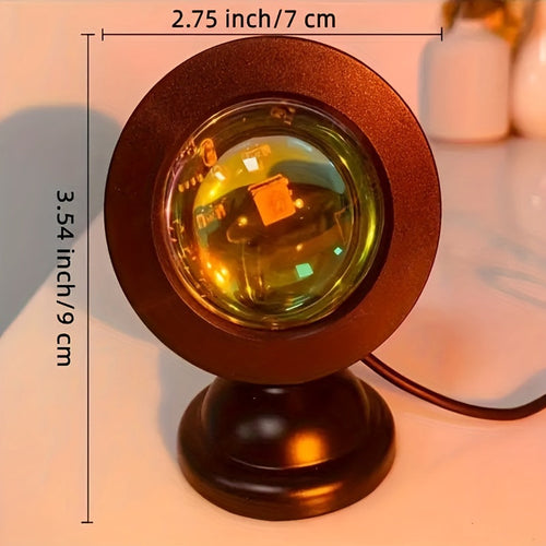 SunGlow - Sunset Projection Lamp with 16 Colors and Remote Control