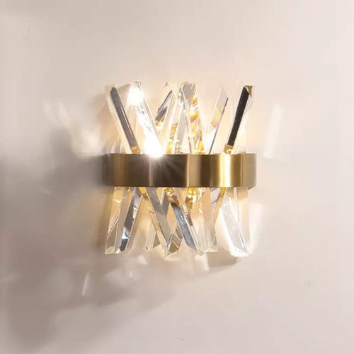Marilyn Modern LED Wall Light Indoor Gold Bedroom Living Room Metal Crystal