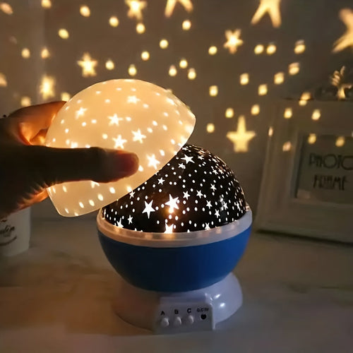 StarryDream - Starry Night Light with 12 Colors and 360° Rotation