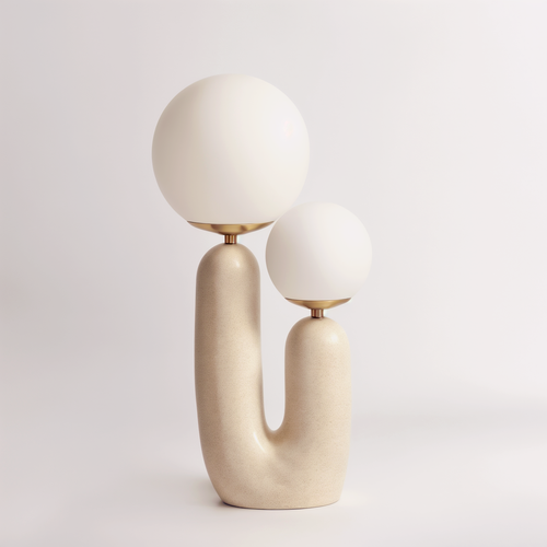 Athenea Lamp - Minimalist Resin Table Lamp