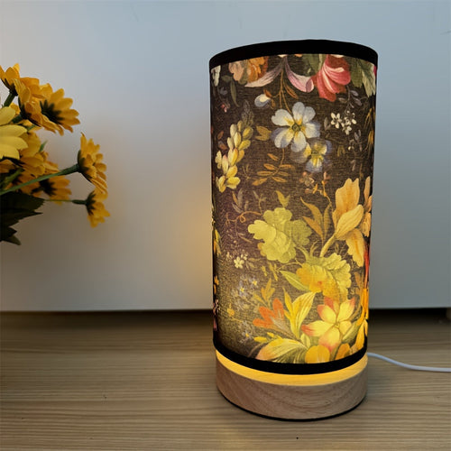 GlowWood - Imaginative LED Table Lamp with Wooden Base