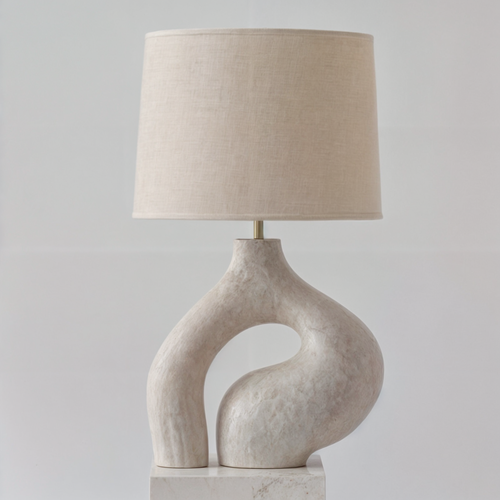 Vivianne Resin Lamp - Minimalist Stylish Table Lamp