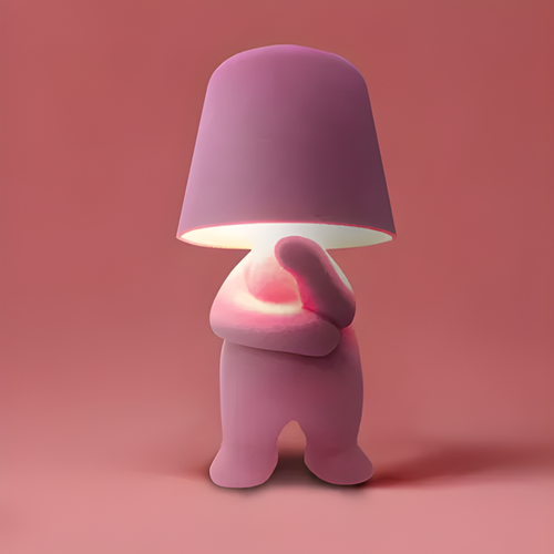 ThinkLuxe - Modern LED Table Lamp with Resin Base