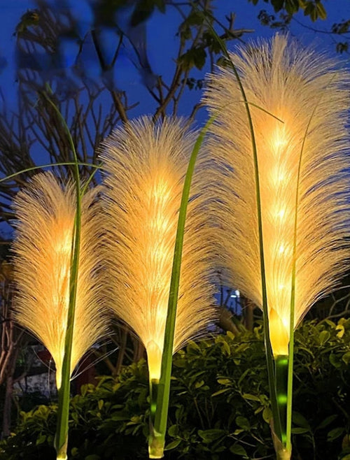 Solar Rattan Garden Lighting Outdoor Decorative