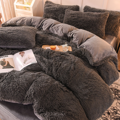 Luminoir PlushSet – Soft Plush 3-Piece Duvet Cover Set