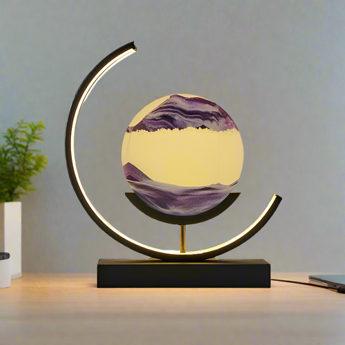Sands of Time Lamp - Hourglass Table Lamp