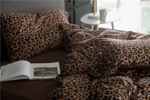 Leo Print Duvet Cover Set – Egyptian Cotton