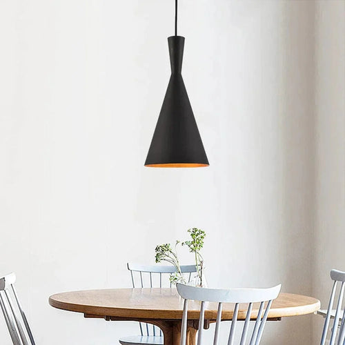 Industrial LED Pendant Light Black