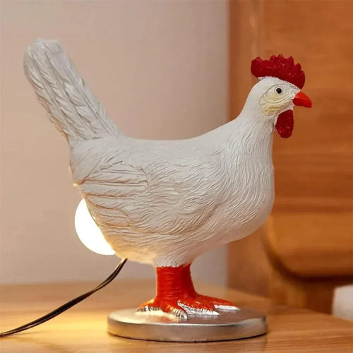 Children's Night Light Chicken with Glowing Egg