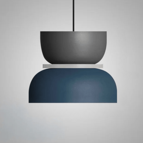 Large-Scale LED Pendant Light with Colorful Lighting