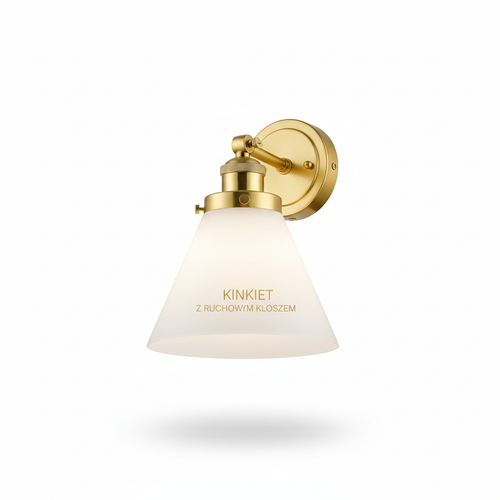 Wall Sconce with Adjustable Shade