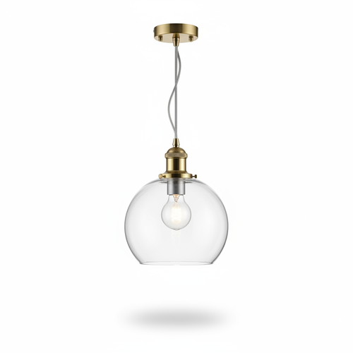 Clear Glass Pendant Light
