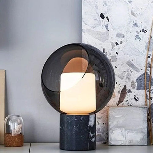 Dome Glass Lamp - Glass Dome Table Lamp