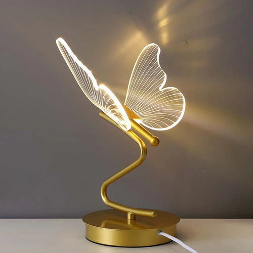 LightButterfly - Luxury Butterfly Table Lamp with LED Lighting