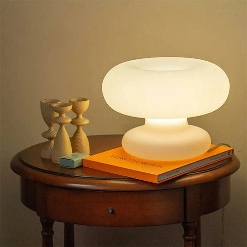 Maki Mushroom Lamp - White Table Lamp