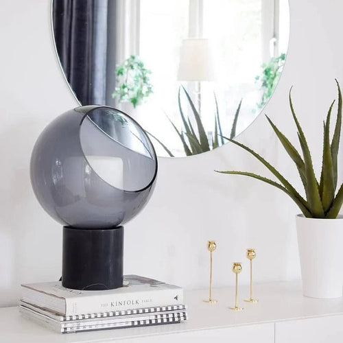 Dome Glass Lamp - Glass Dome Table Lamp
