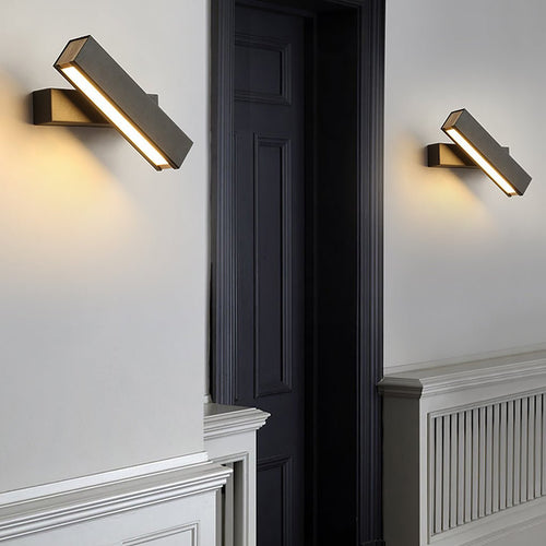 ElegantGlow - Minimalist Rotatable LED Wall Lights