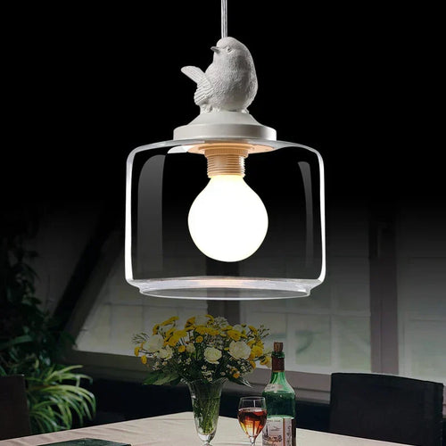 BirdElegance - Pendant Light with Natural Design for Living and Dining Room