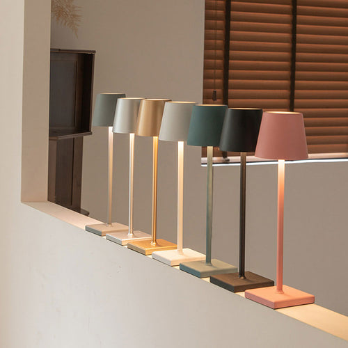 LumiGlow - Wireless Rechargeable Scandinavian Design Table Lamp