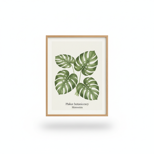 Botanical Monstera Poster