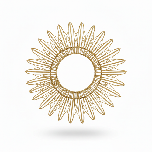 Round Woven Wall Decoration