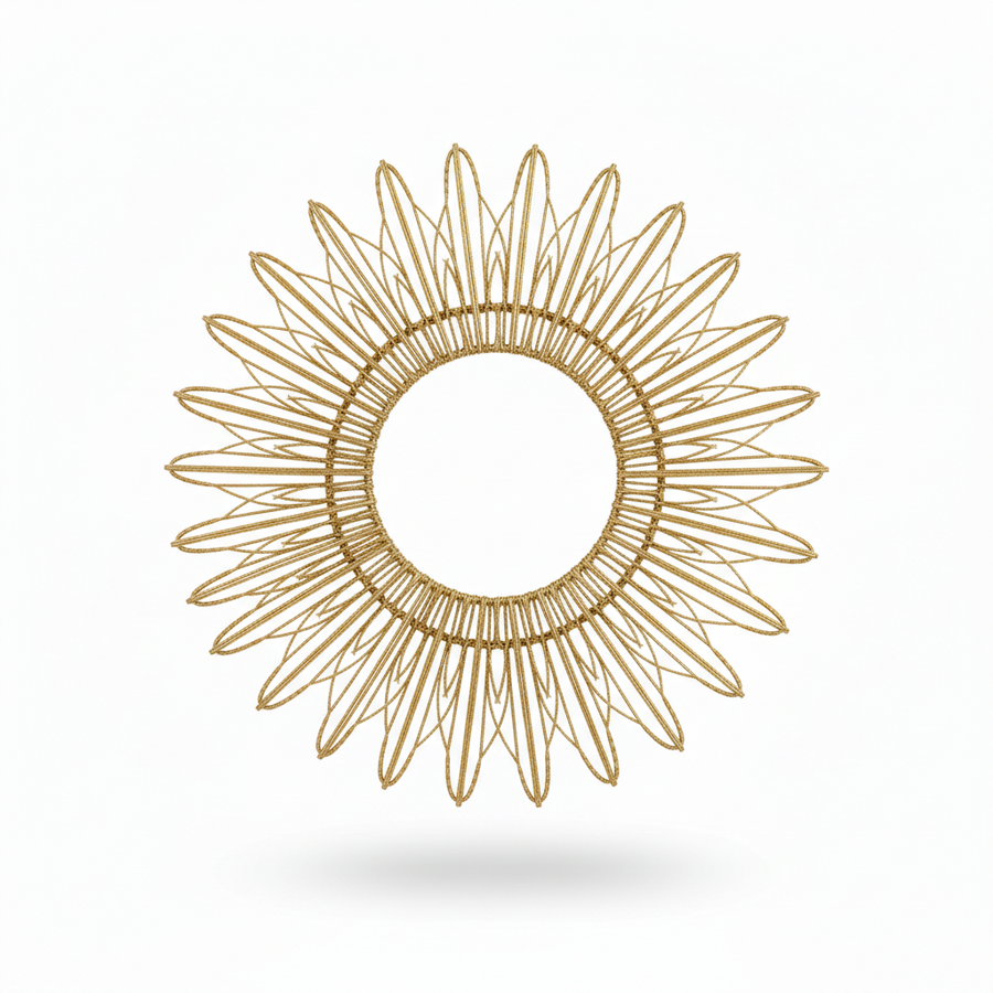 Round Woven Wall Decoration