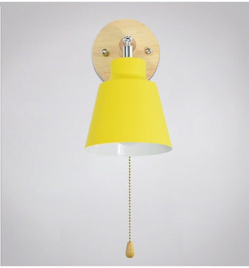 FlexiGlow - Rotatable Wall Light with Pull Chain Switch