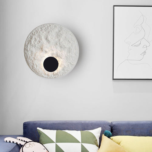 LunaGlow – Round Moon Wall Lamp