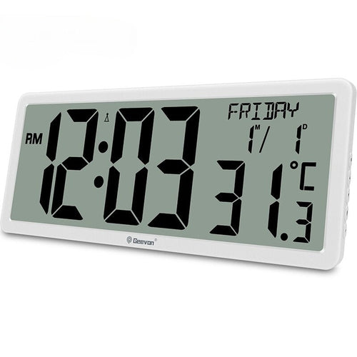 Stylish White Wall Clock – Precise Timekeeping