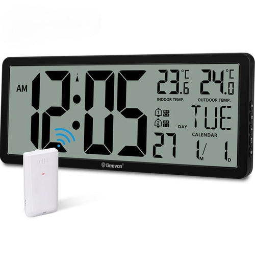 Digital Wall Clock with Advanced Atomic Technology