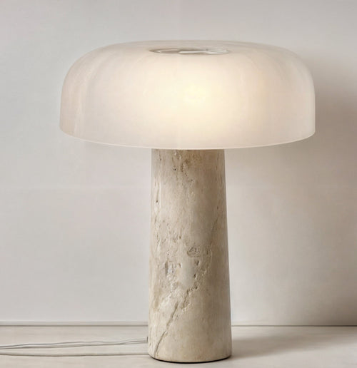 Helena Modern Table Lamp - Sleek Black and White Style