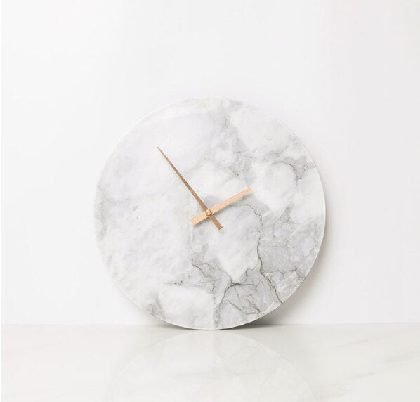 Nordic Marble Wall Clock